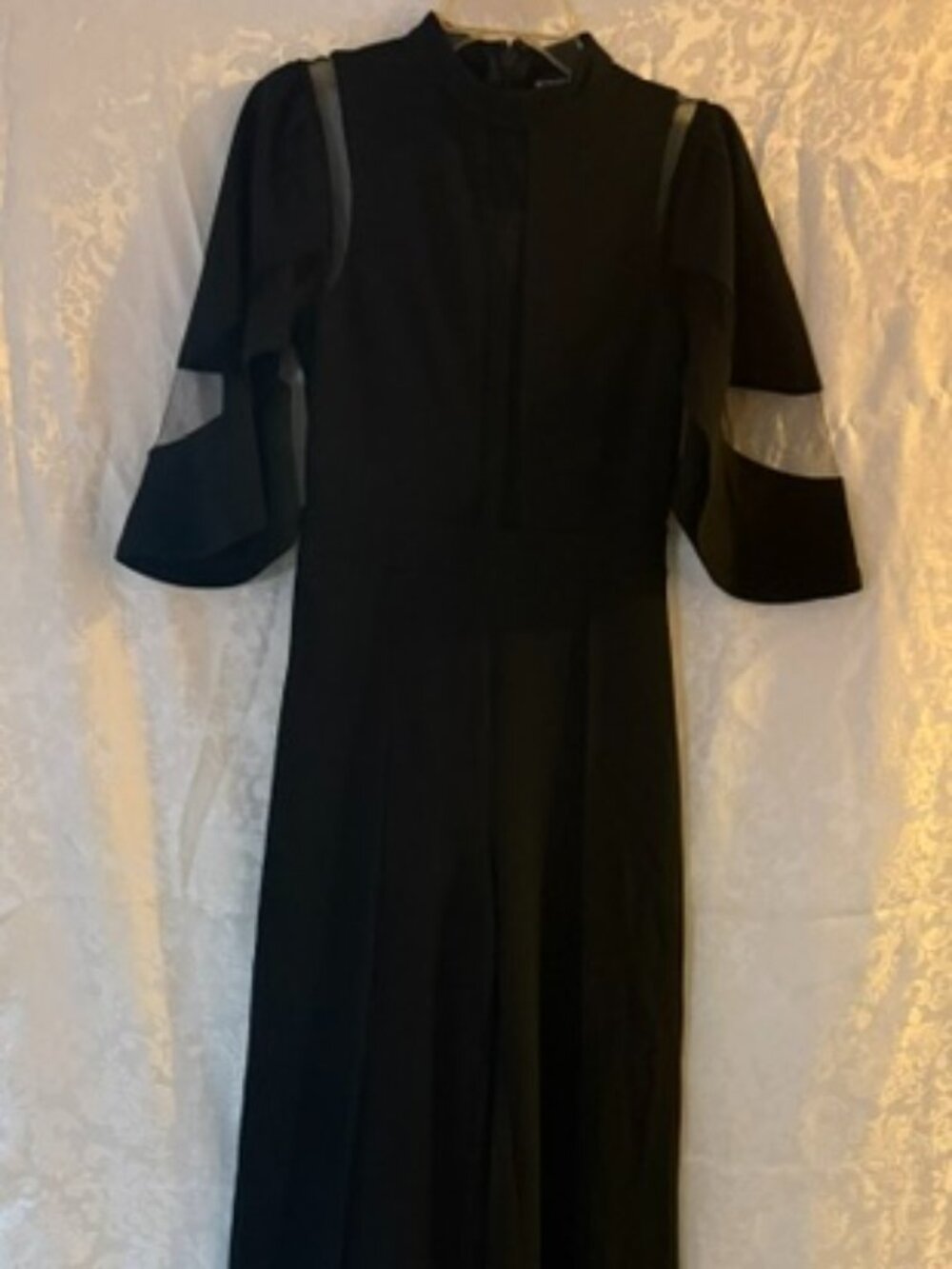 Long black jumpsuit